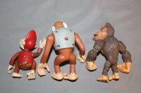 Toy Site Diddy Kong, Cranky Kong & Donkey Kong toys